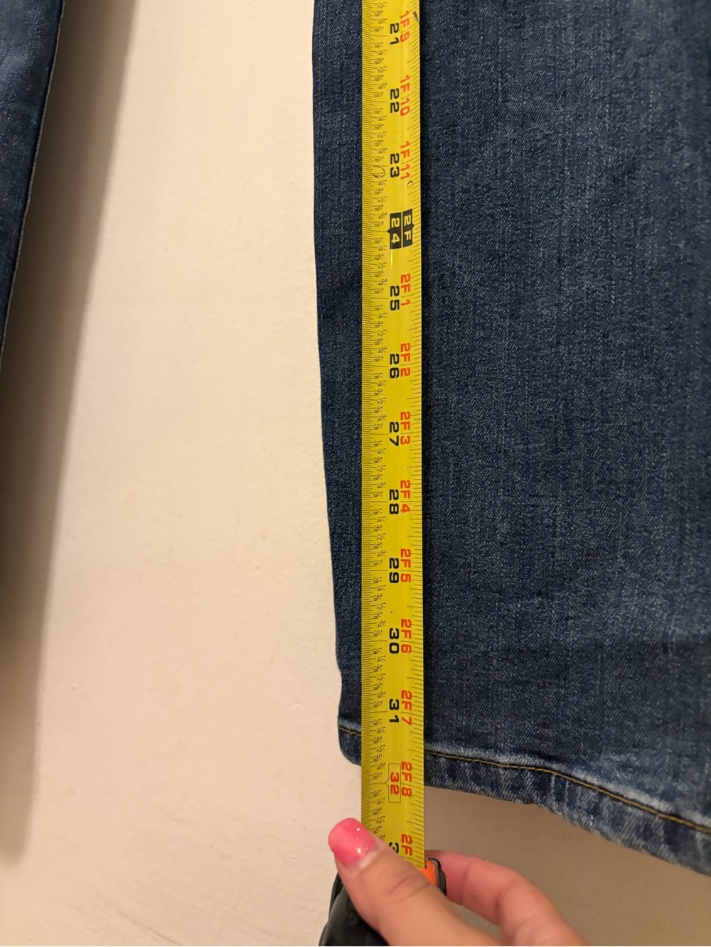 St. John's Bay Women's Boot Cut Jeans in Medium Blue - Picture 12 of 12